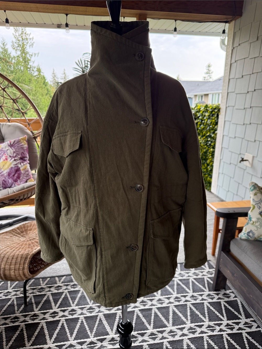 Wilfred Free | Army Green Jacket